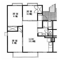 クレスト安室の物件間取画像